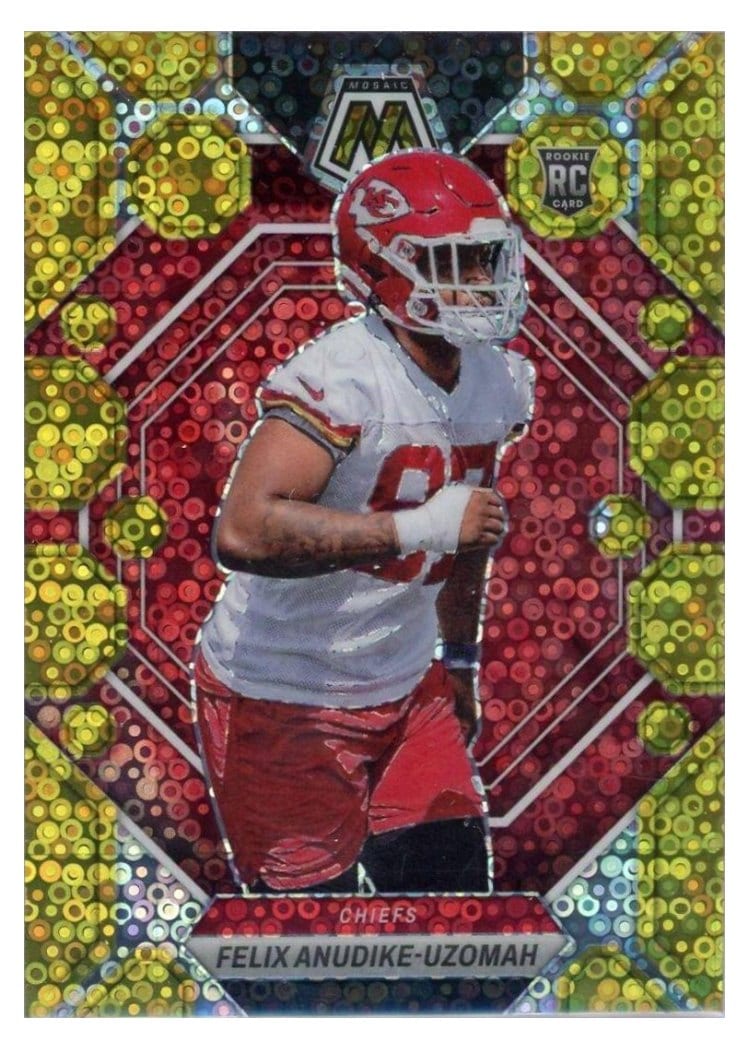2023 Panini Mosaic Base Set Felix Anudike-Uzomah #320 card