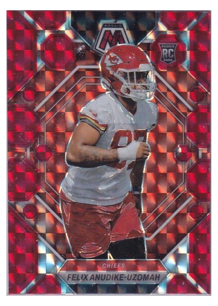 2023 Panini Mosaic Base Set Felix Anudike-Uzomah #320 card