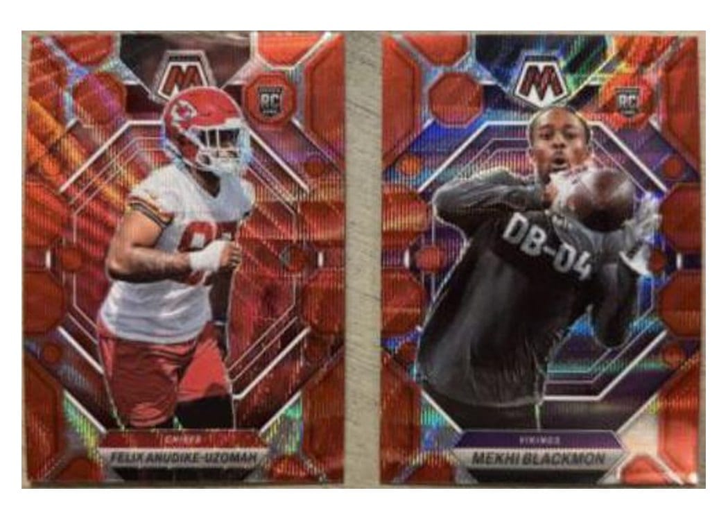 2023 Panini Mosaic Base Set Felix Anudike-Uzomah #320 card