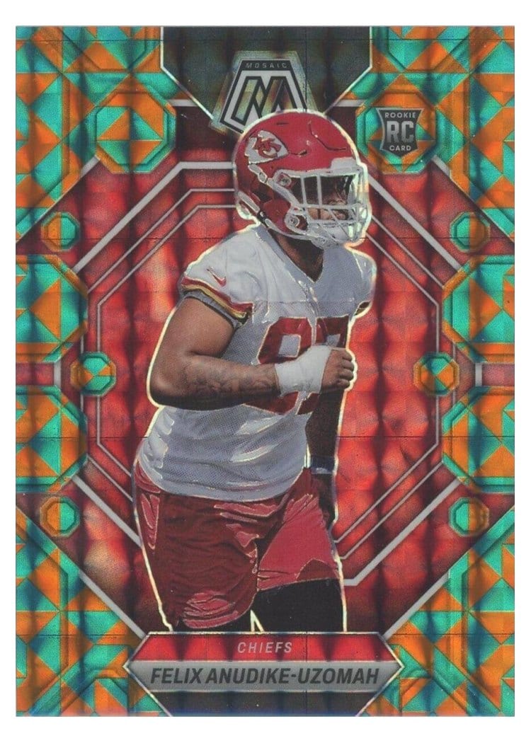 2023 Panini Mosaic Base Set Felix Anudike-Uzomah #320 card
