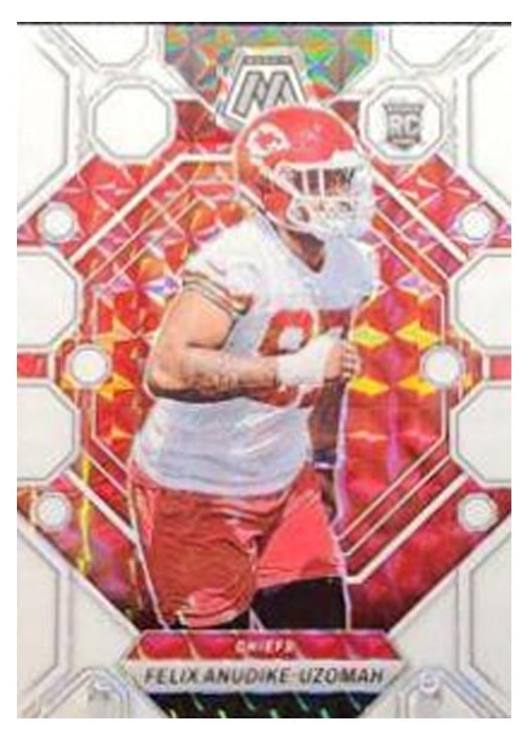 2023 Panini Mosaic Base Set Felix Anudike-Uzomah #320 card
