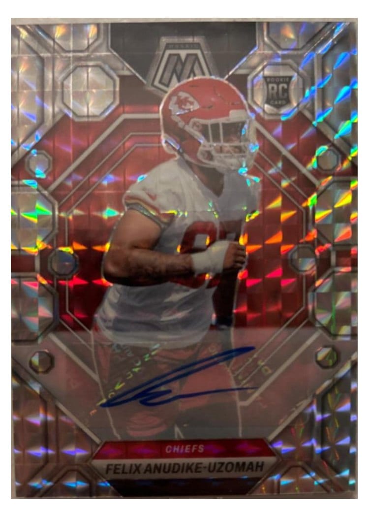 2023 Panini Mosaic Base Set Felix Anudike-Uzomah #320 card