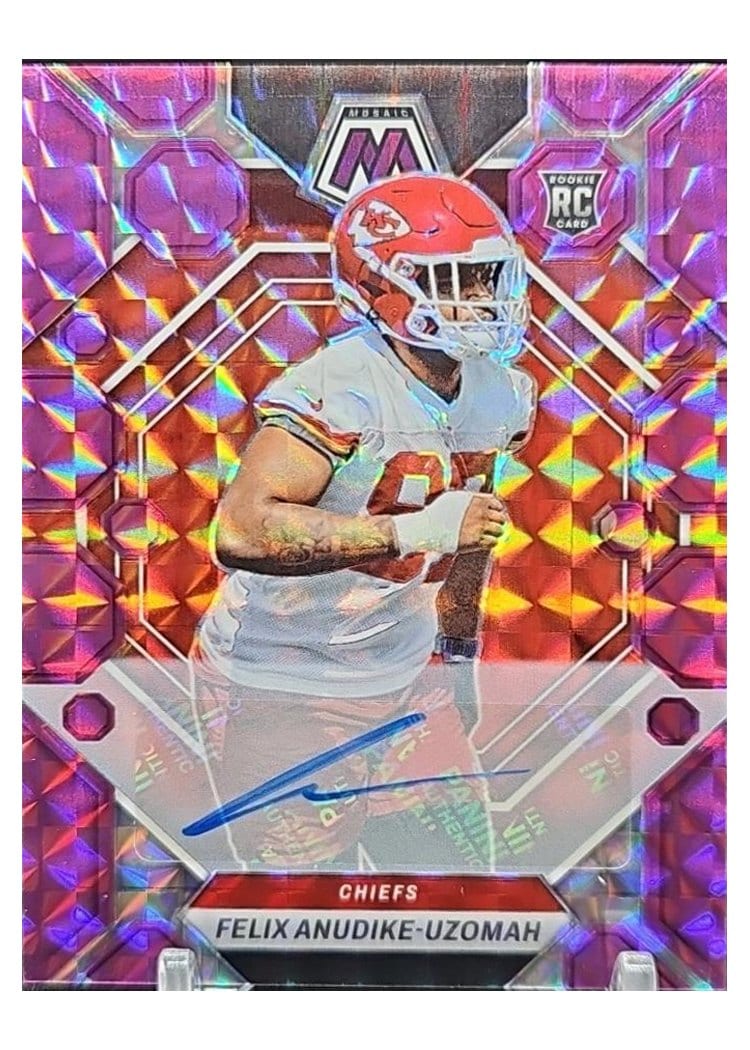 2023 Panini Mosaic Base Set Felix Anudike-Uzomah #320 card