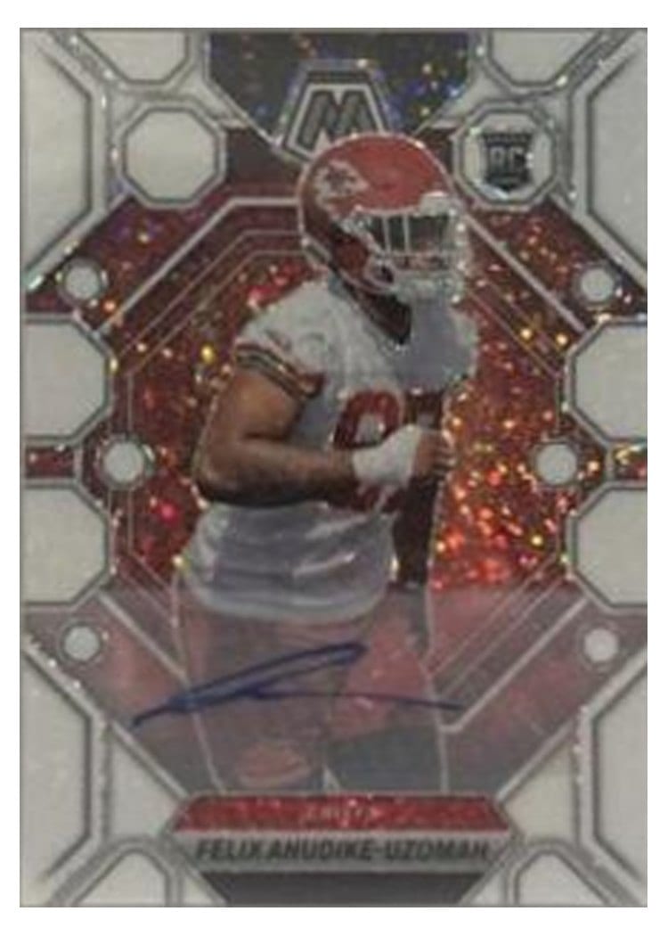 2023 Panini Mosaic Base Set Felix Anudike-Uzomah #320 card