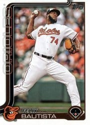 2025 Topps Base Set Felix Bautista #423 card