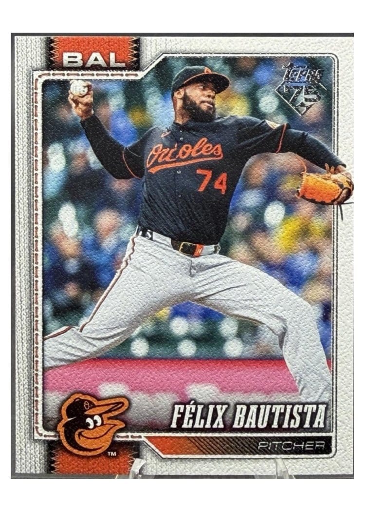 2026 Topps Base Set Félix Bautista Canvas #128 card