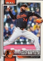 2026 Topps Base Set Félix Bautista #128 card