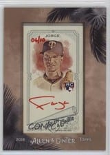 2018 Topps Allen & Ginter Framed Mini Autographs Felix Jorge #MA-FJ card