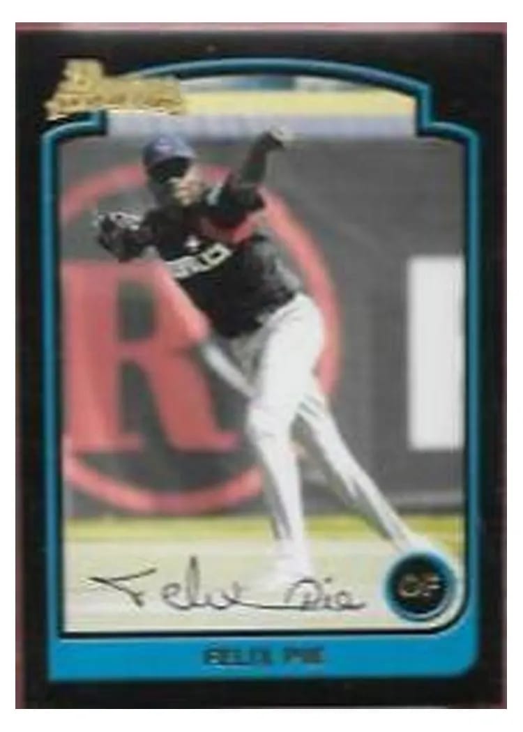 2003 Bowman Draft Picks Felix Pie #152 card
