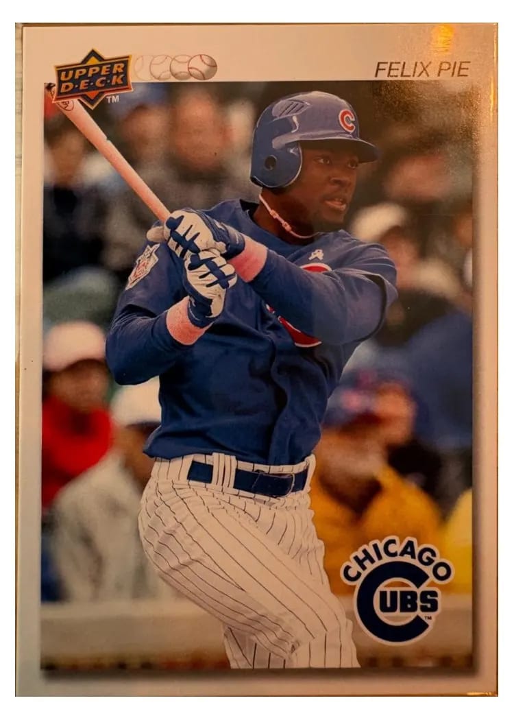 2008 Upper Deck Timeline Felix Pie #115 card