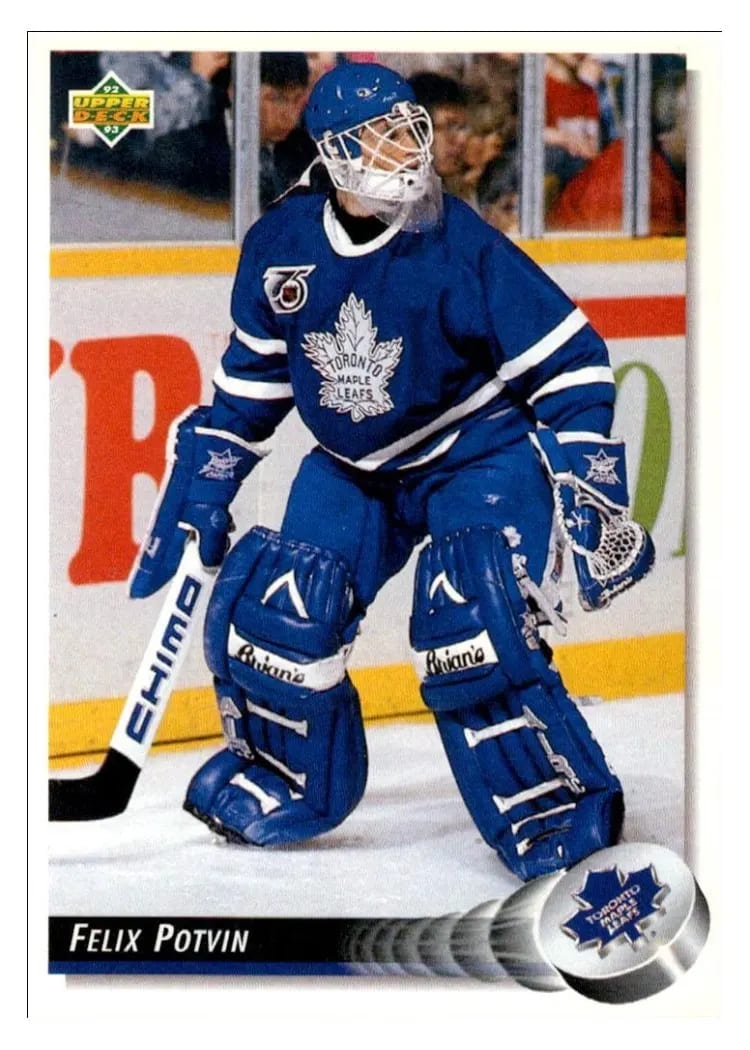 1992 Upper Deck Felix Potvin #79 card