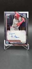 2024 Bowman Chrome Prospects Autographs Felix Taveras #CPA-FT card