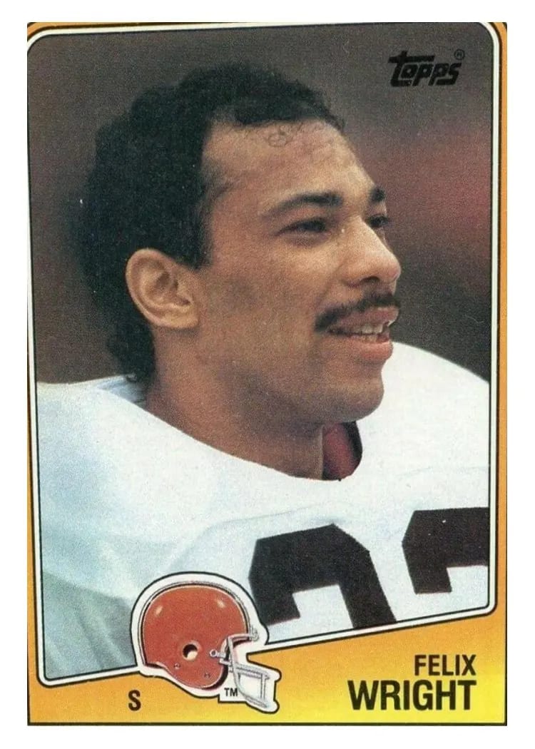 1988 Topps Felix Wright #101 card