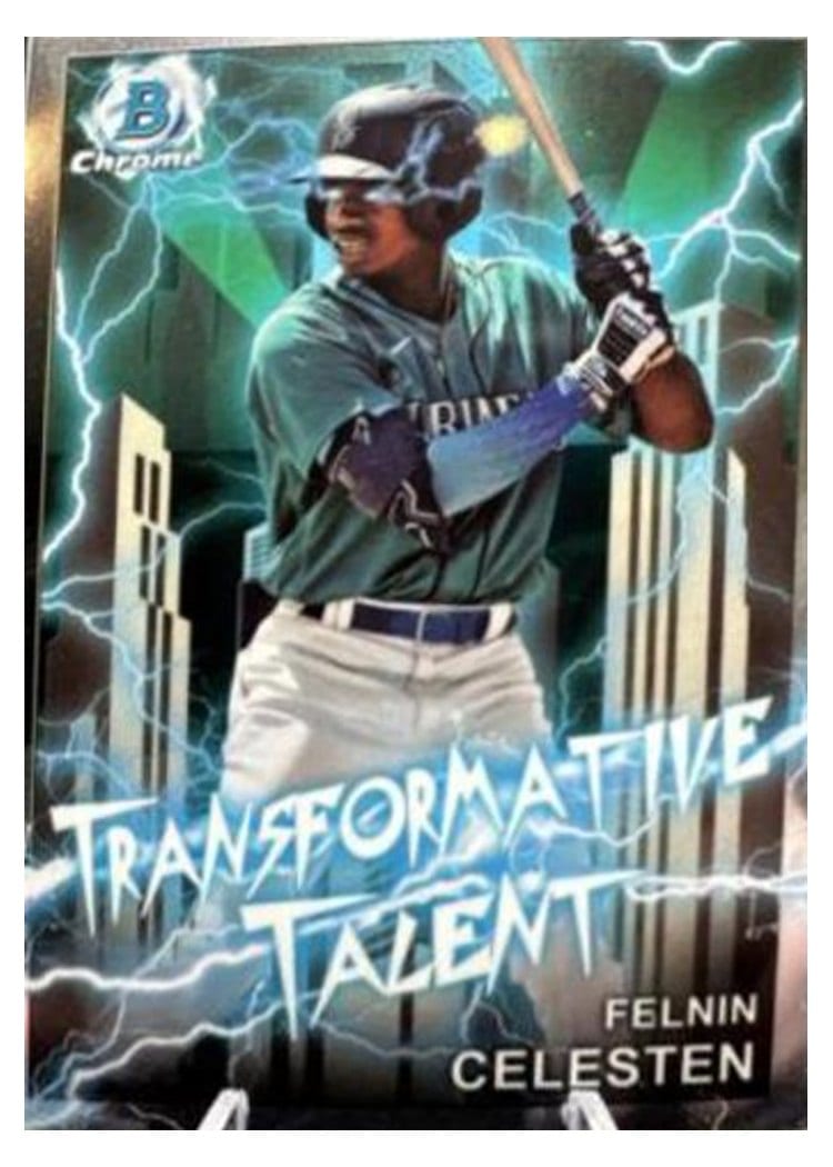 2023 Bowman Draft Transformative Talent Felnin Celesten #TT-1 card