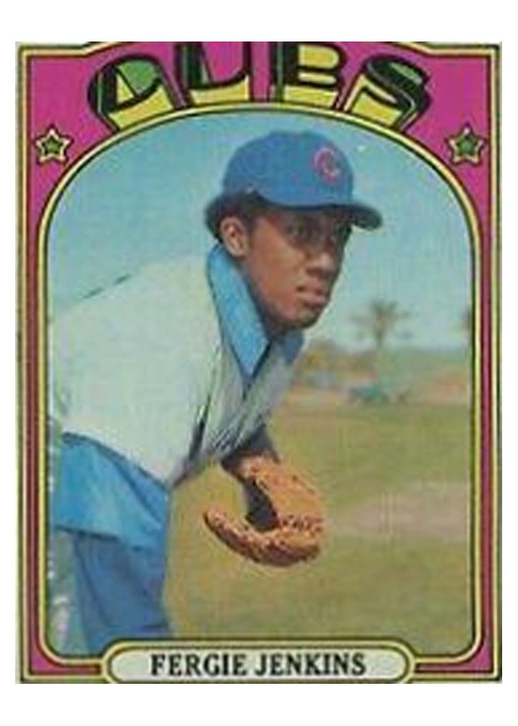 1972 Topps Fergie Jenkins #410 card