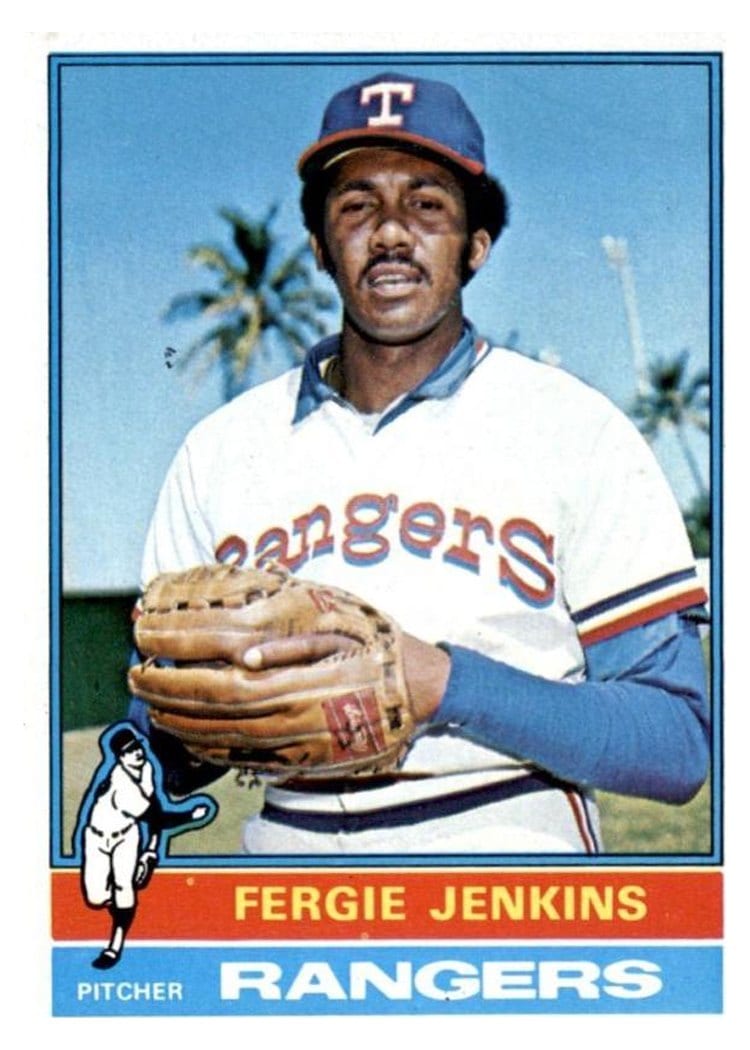 1976 Topps Fergie Jenkins #250 card