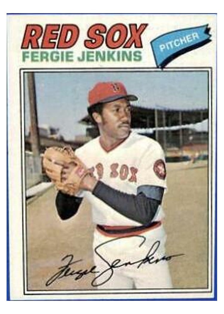 1977 Topps Fergie Jenkins #430 card
