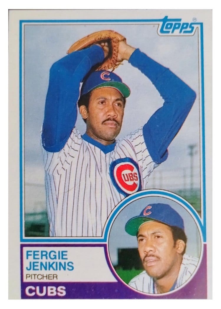 1983 Topps Fergie Jenkins #230 card