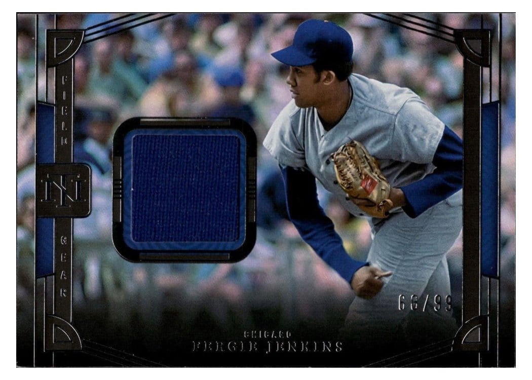 2023 Panini National Treasures Field Gear Fergie Jenkins #10 card
