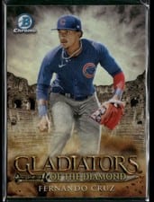 2024 Bowman Chrome Gladiators of the Diamond Fernando Cruz #GOTD-17 card