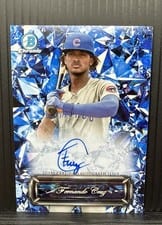 2024 Bowman Chrome Sapphire Edition Selections Autographs Fernando Cruz #SSA-FC card