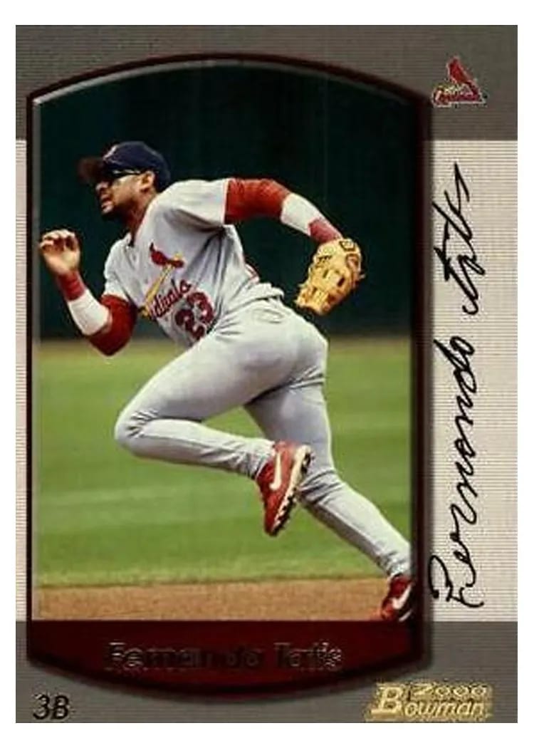 2000 Bowman Fernando Tatis #17 card