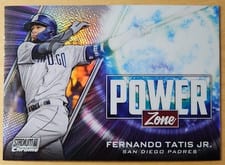 2020 Stadium Club Chrome Power Zone Fernando Tatis #PZ-10 card