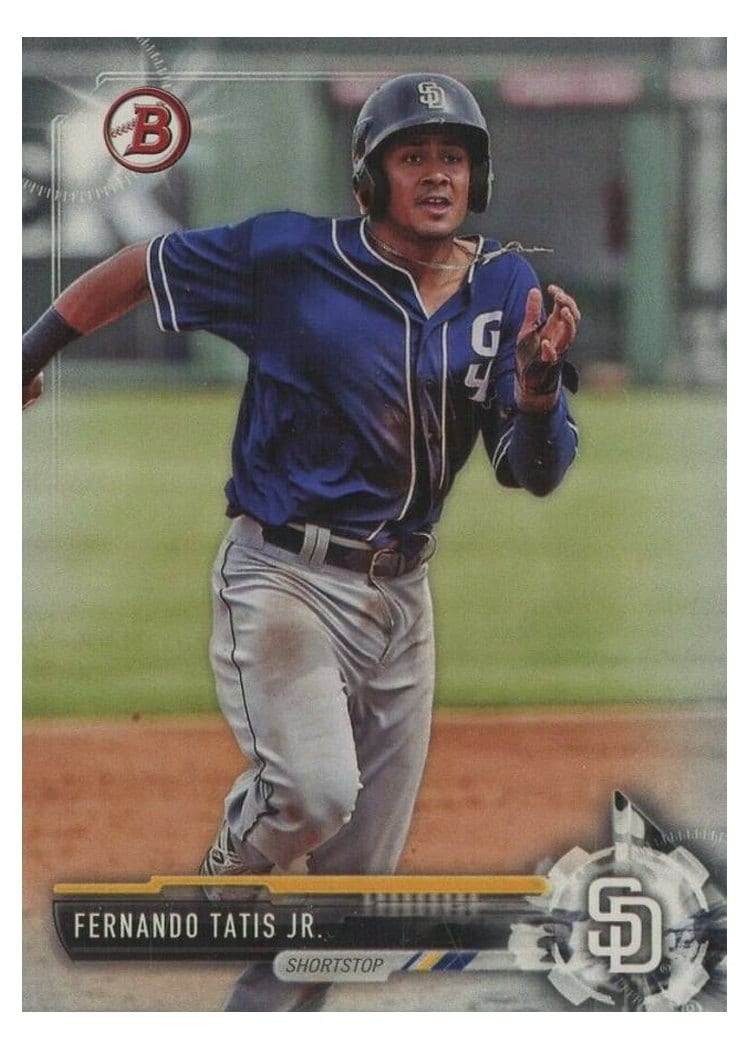 2017 Bowman Draft Base Set Fernando Tatis Jr. #BD-71 card