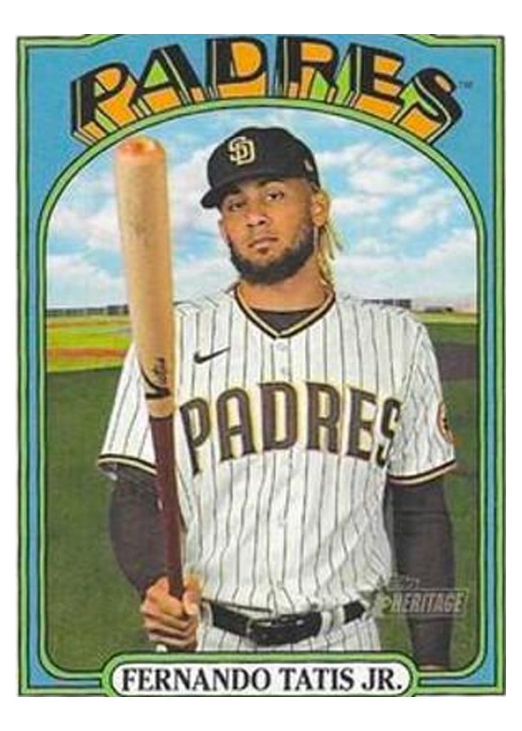 2021 Topps Heritage Base Set Fernando Tatis Jr. #137 card