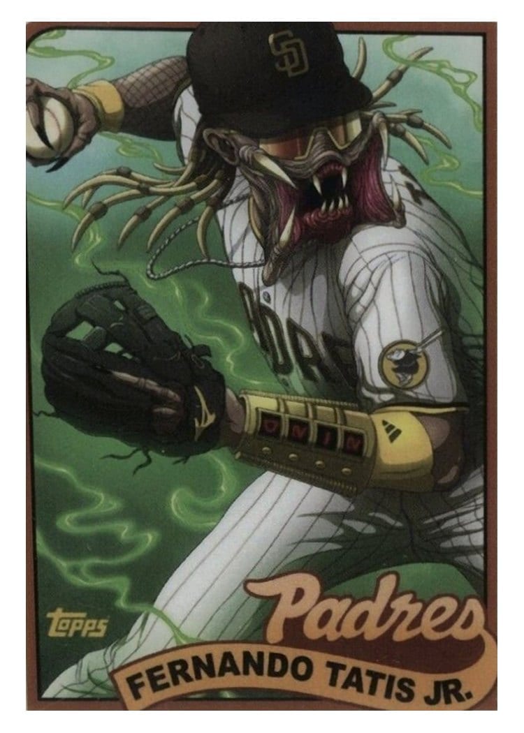 2021 Topps Project70 Base Set Fernando Tatis Jr. #411 card