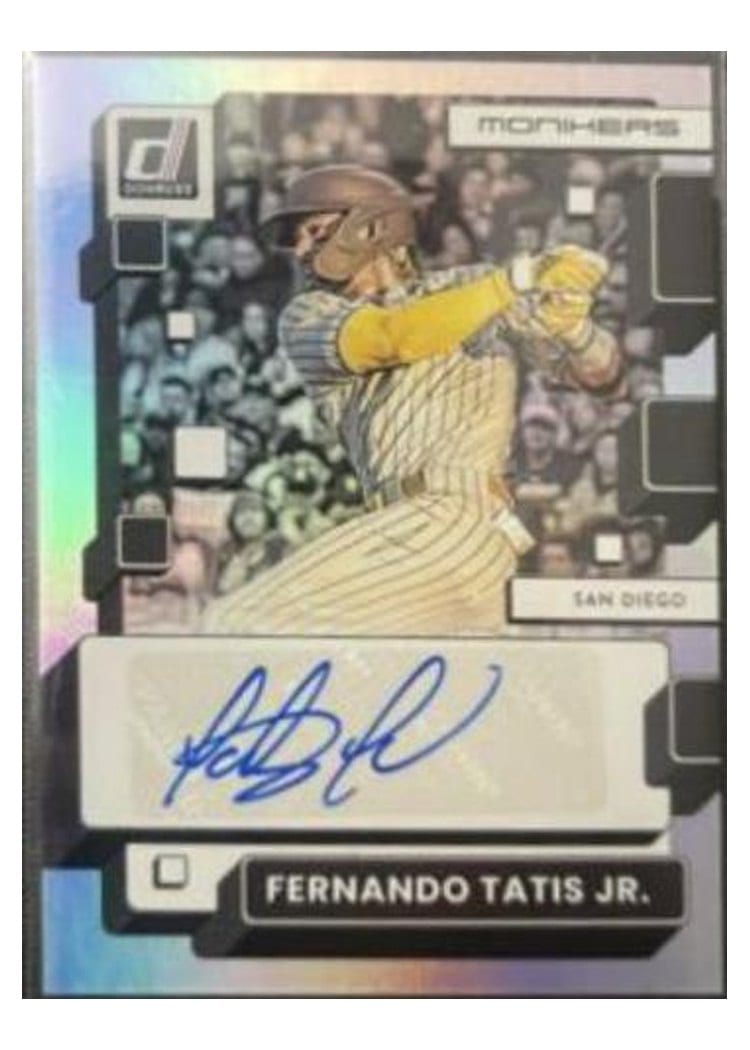 2022 Donruss Monikers Fernando Tatis Jr. #MO-FT card