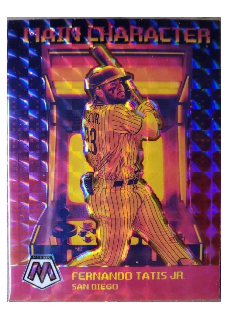 2022 Panini Mosaic Main Character Fernando Tatis Jr. #MC-3 card