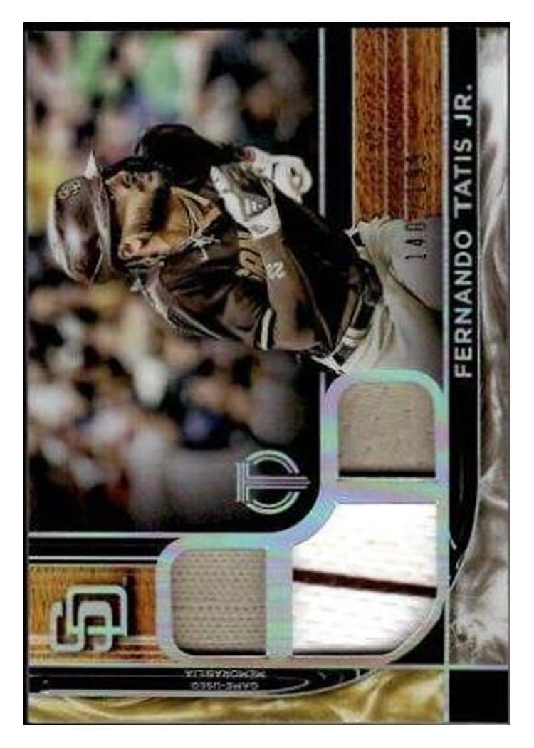 2022 Topps Tribute Triple Relics Fernando Tatis Jr. #TTR-FTJ card