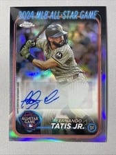 2024 Topps Chrome Update 2024 All-Star Game Autographs Fernando Tatis Jr. #ASGCA-FT card