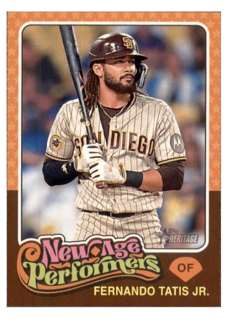 2024 Topps Heritage Mini New Age Performers Fernando Tatis Jr. #NAP-6