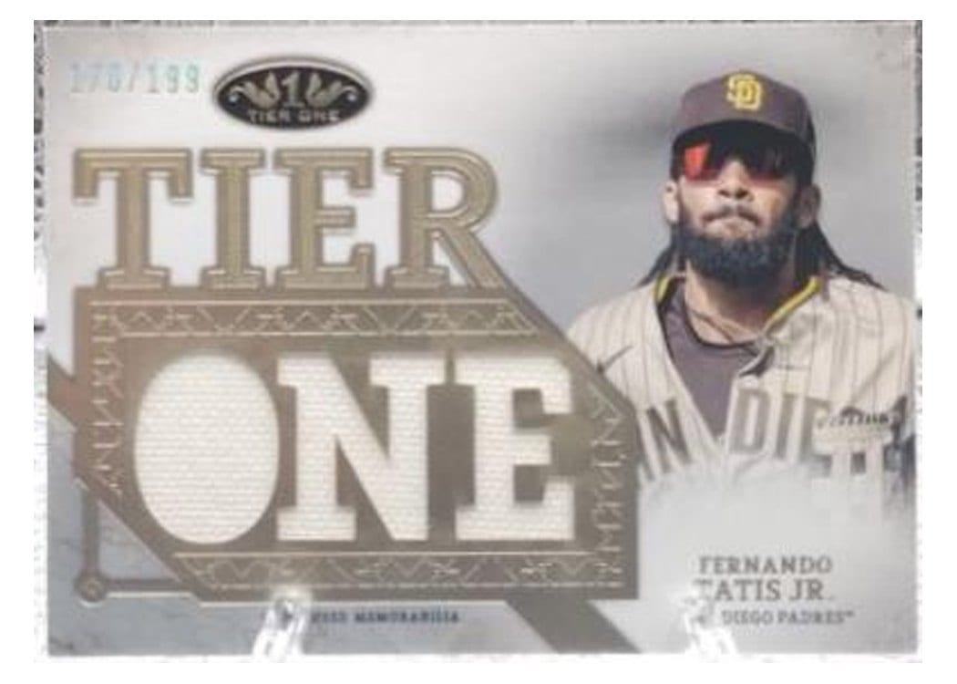 2024 Topps Tier One Die-Cut Relics Fernando Tatis Jr. #T1RD-FT card