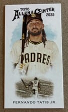 2025 Topps Allen & Ginter 1889 N22 (Minis) Fernando Tatis Jr. #N222-16 card