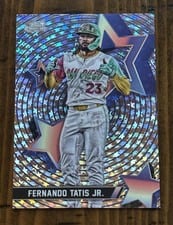 2025 Topps Cosmic Chrome StarFractor Fernando Tatis Jr. #SF-19 card