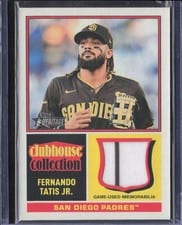 2025 Topps Heritage Clubhouse Collection Relics Fernando Tatis Jr. #CCR-FT card