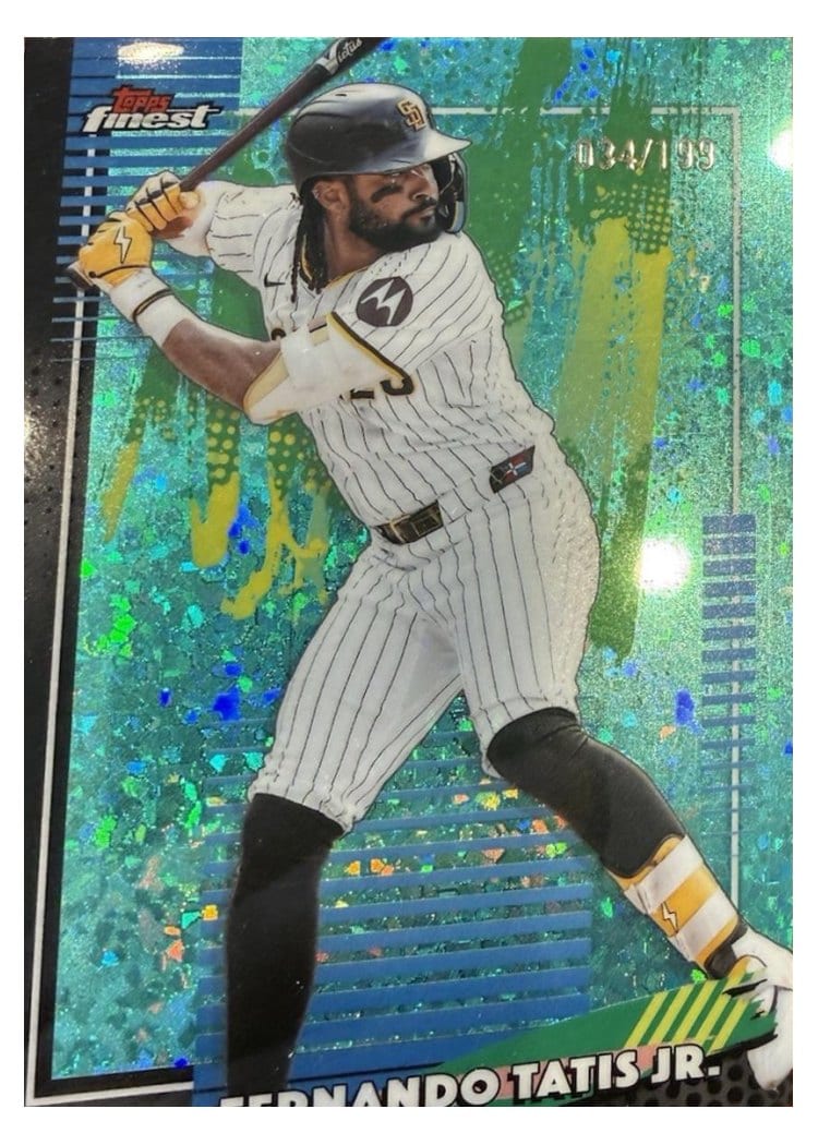 2026 Topps Finest Fernando Tatis Jr. #157 card