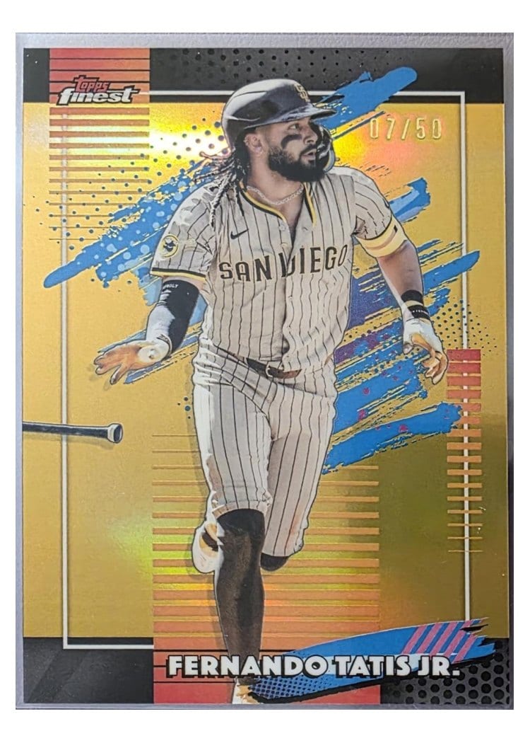 2026 Topps Finest Fernando Tatis Jr. #157 card