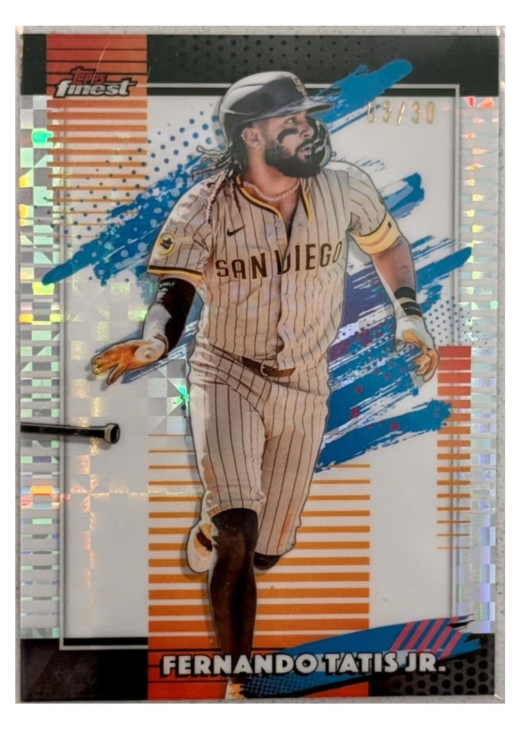 2026 Topps Finest Fernando Tatis Jr. #157 card