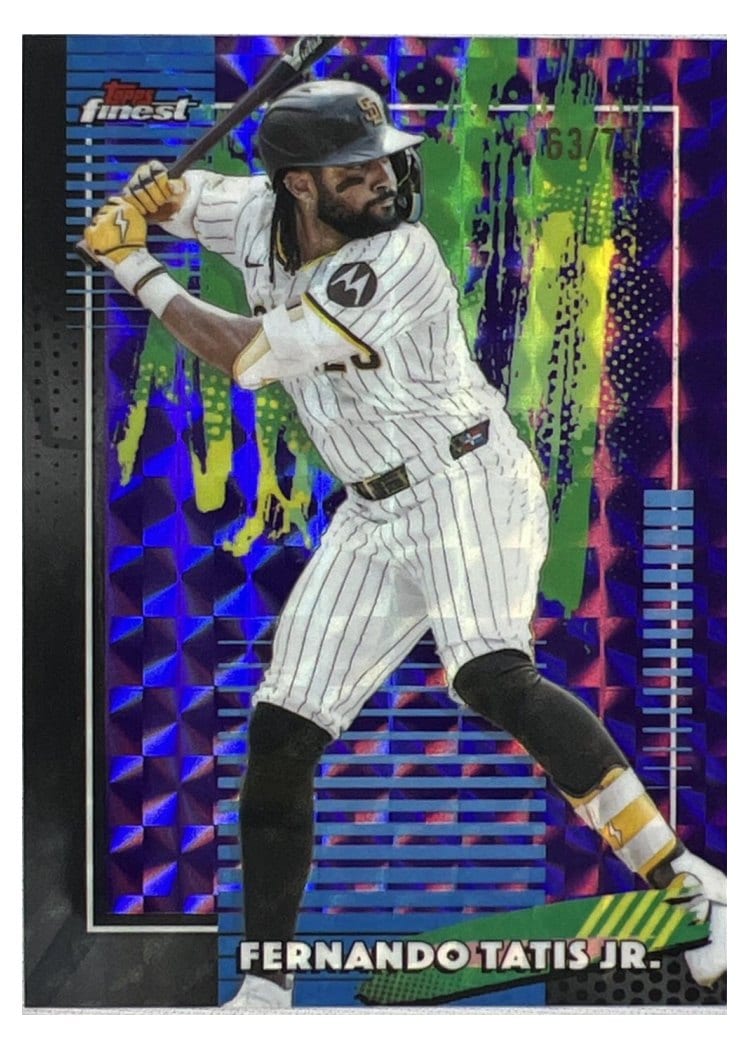 2026 Topps Finest Fernando Tatis Jr. #27 card
