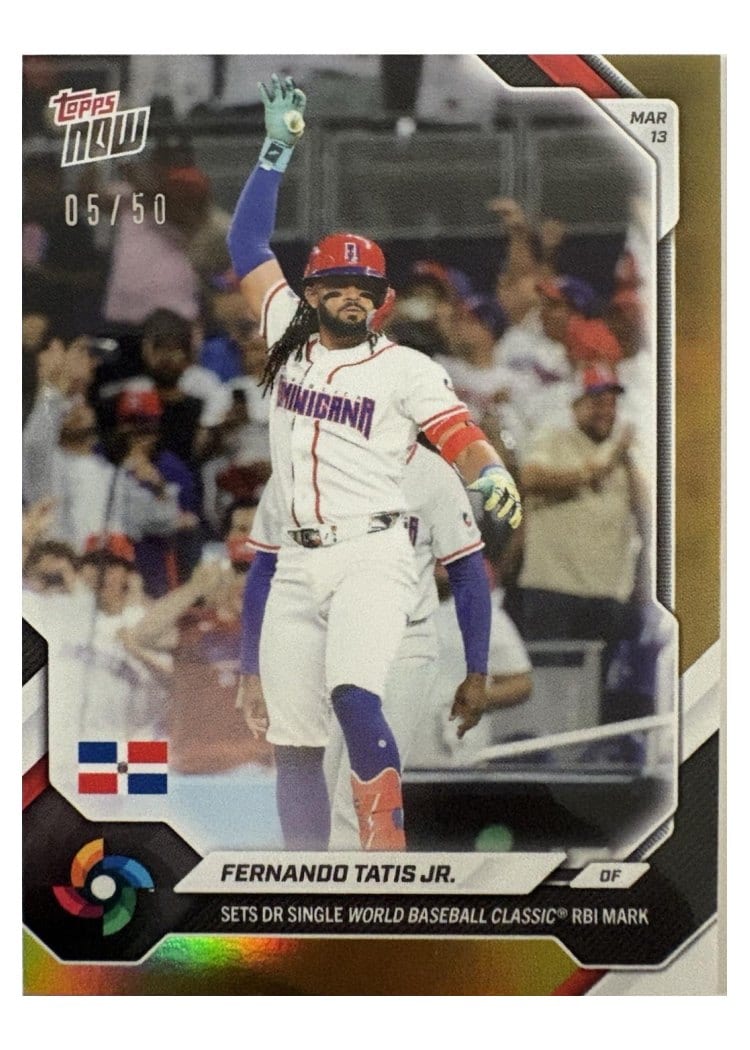 2026 Topps Now WBC Fernando Tatis Jr. #WB29 card