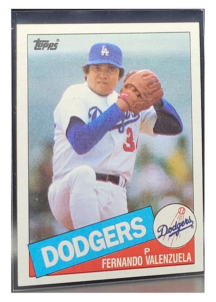 1985 Topps Fernando Valenzuela #440 card