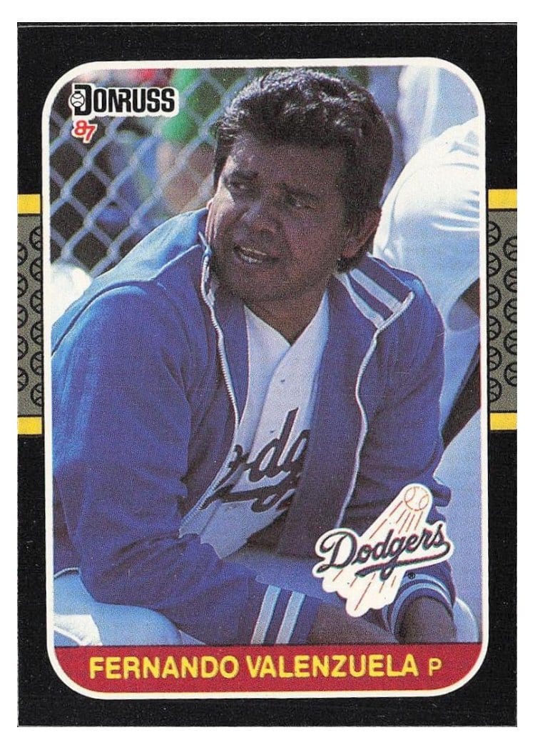 1987 Donruss Fernando Valenzuela #94 card