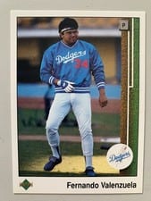 1989 Upper Deck Fernando Valenzuela #656