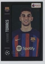 2022 Topps Merlin Heritage 98 UEFA Ferran Torres #113 card