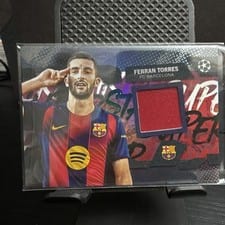 2025-26 Topps UEFA Club Competitions Topps Superstar Relics Ferran Torres #TSR-FT