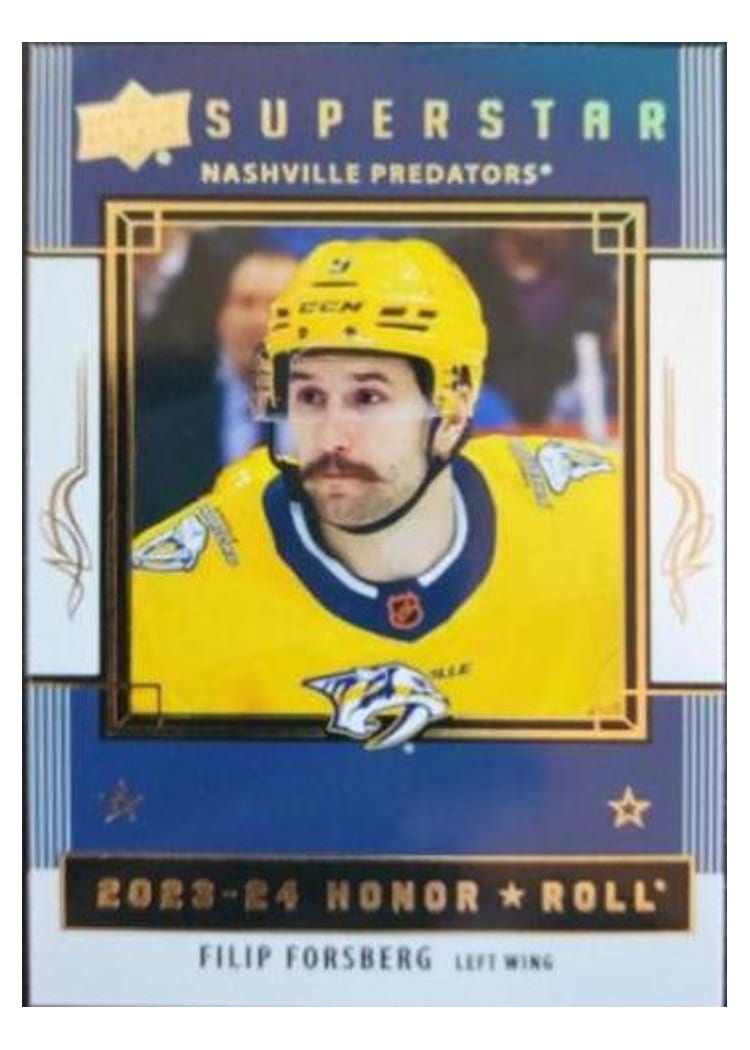 2023-24 Upper Deck Honor Roll Filip Forsberg #HR-32 card